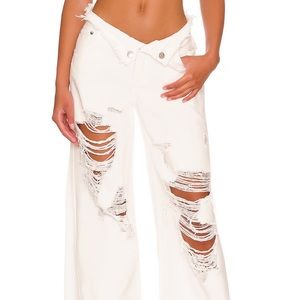 SER.O.YA  v cut jeans